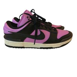 Nike Dunk Low Twist Rush Fuchsia Black Womens Sneakers DZ2794-500 Size 8.5